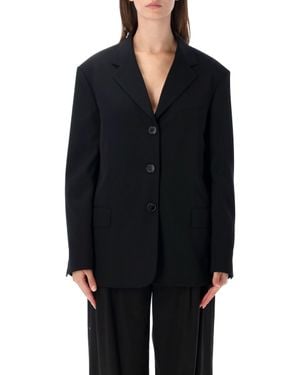 Loewe Oversized Single-Breasted Blazer - Black