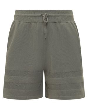 Givenchy Elegant Relaxed Shorts With Adjustable Waist - Gray