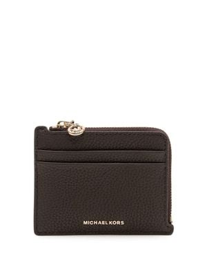 MICHAEL Michael Kors Small Card Case Wristlet - Black