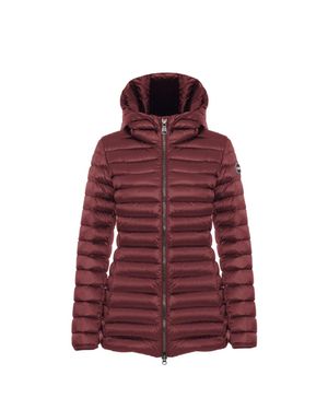 Colmar Fitted Down Jacket With Hood - Red
