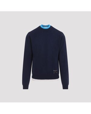 Marni Eclipse Cashmere Sweater - Blue