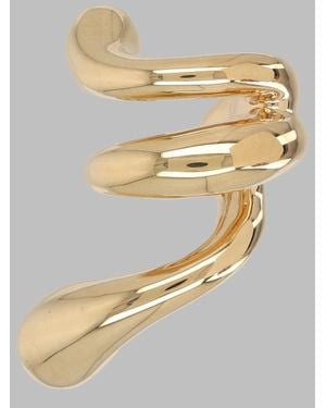 Panconesi Sculptural Spiral Ear Cuff - Metallic