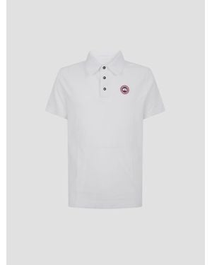 Canada Goose Essential Polo For All Seasons - White