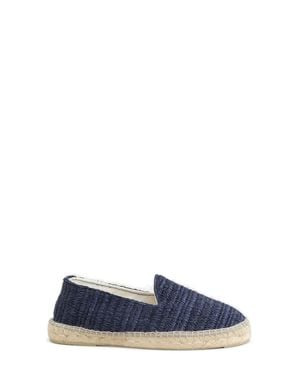 Manebí Woven-Effect Jute Sole Espadrilles - Blue