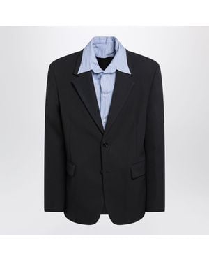 Balenciaga Hybrid Overshirt - Black
