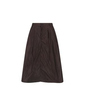 Aspesi A-Line Midi Skirt - White