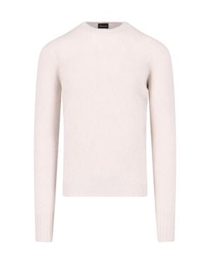 Drumohr 100% Cashmere Light & Natural Sweater For - Pink