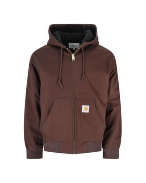 Carhartt 100% Cotton Work Jacket - Brown