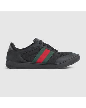 Gucci Signature Fabric Sneaker - Black