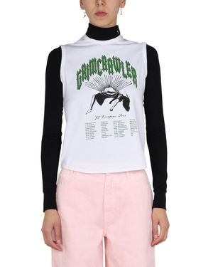 Raf Simons Layered Roll-Neck Top - Pink
