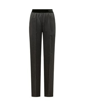 Tom Ford Silk Satin Pajama Pants - Black