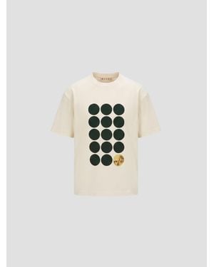 Marni Cotton Knit T-Shirt - White