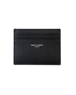 Saint Laurent Mini Card Case - Black
