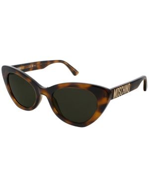 Moschino Mos147/S Sunglasses With Case, 51-20-140 - Black