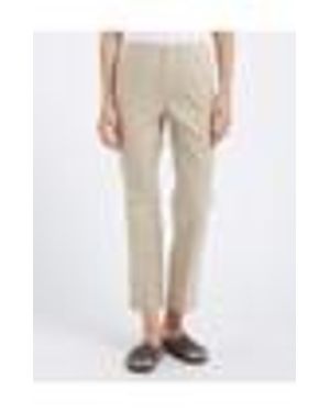 Brunello Cucinelli Chic Relaxed Fit Pants - Natural
