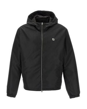 Fendi Blouson Technical Fabric - Black