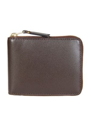 Comme des Garçons Classic Leather Mini Wallet For - Brown