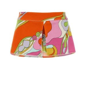 PUCCI Terry Pant-Skirt - Multicolor