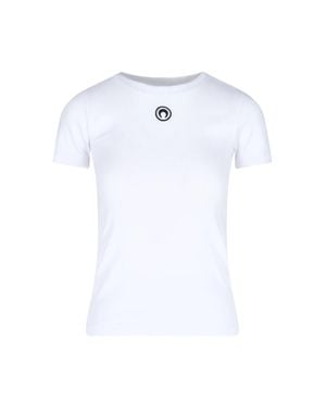 Marine Serre Moon-Inspired T-Shirt - White