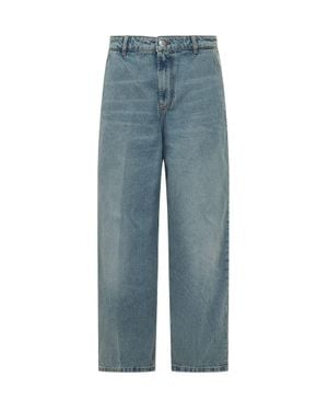 Ami Paris Balloon Fit Jeans - Blue