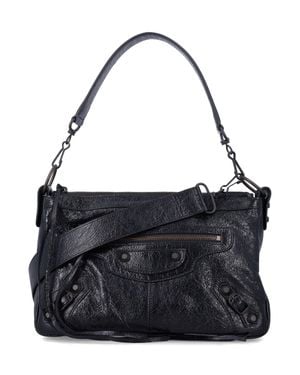 Balenciaga Mini Le City Handbag - Black