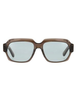 Yellows Plus Stylish International Fit Sunglasses With 150 Mm Temples - Brown