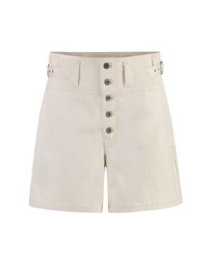 Jil Sander Ss24 Denim Shorts By - White