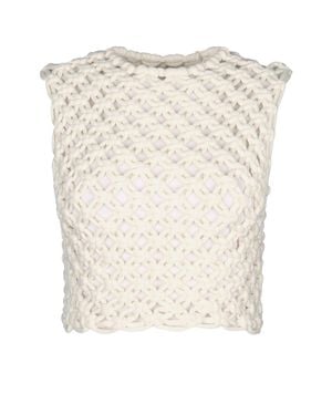 Alaïa Square Top - Natural