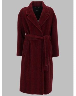 Paltò Chic Mini Trench Coat - Red