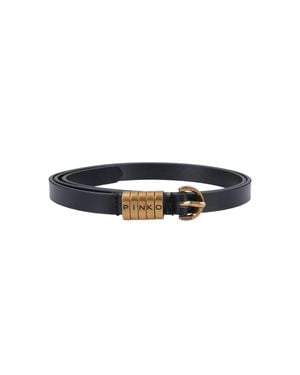 Pinko 100% Leather Belt For - Blue