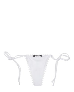 Jacquemus Mini Swim Briefs With Laces - White