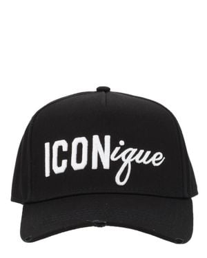 DSquared² Dsquared "Iconique" Baseball Hat - Black