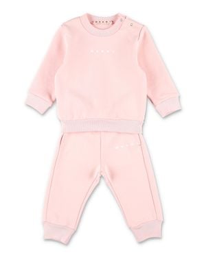 Marni Mini Cozy Two-Piece Fleece Set - Pink