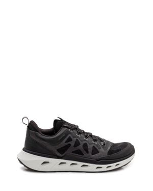 Ecco Stylish Low-Top Sneakers - Black
