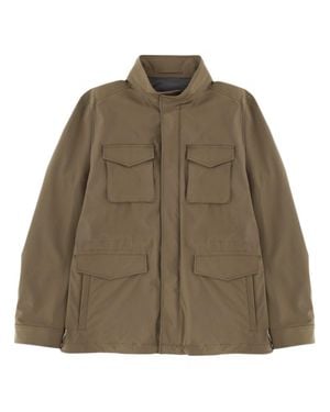 Herno Jacket With Pockets - Green