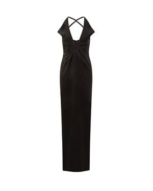 Monot Sophisticated Suit Dress - Black