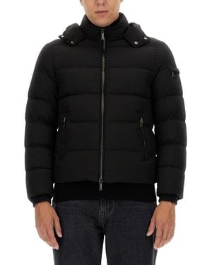 Moorer Brett Regular Fit Jacket - Black