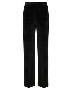 Circolo 1901 Soft Velvet Pants For - Black