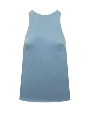 Loulou de Saison Silk Top - Blue