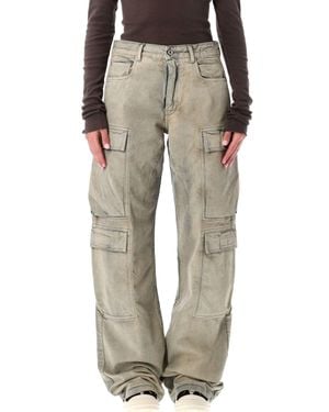 Rick Owens Faded Cargo Pants - Natural