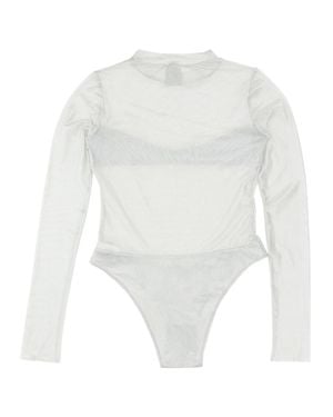 NOT AFTER TEN Body Tulle - White