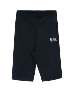 EA7 E. A.7 Polyamide Stretch Shorts - Blue