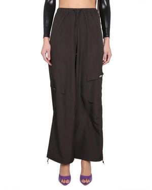 NOT AFTER TEN Pants With Elastic - Black