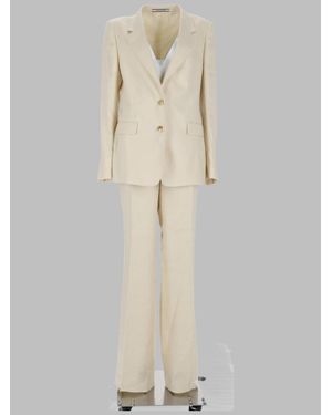 Tagliatore Tailored Two-Piece Suit - White