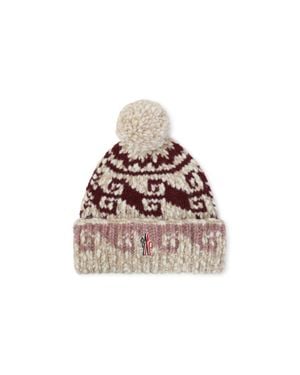 Moncler Wool & Alpaca Hat - Pink