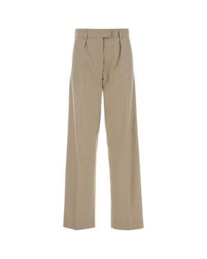 Miu Miu Sand Panama Pant - Natural