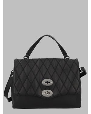 Zanellato Sleek Leather Handbag For - Black