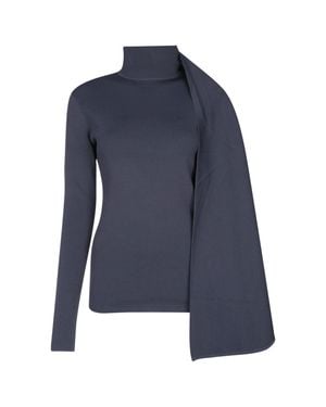 Entire studios Wrap Sweater Knitwear - Blue