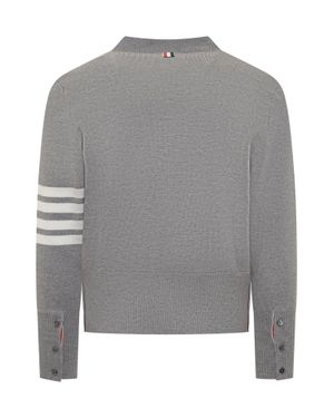 Thom Browne Classic Cardigan - Gray