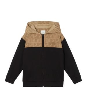 Fendi Boys' Fleece Sweater - Black
